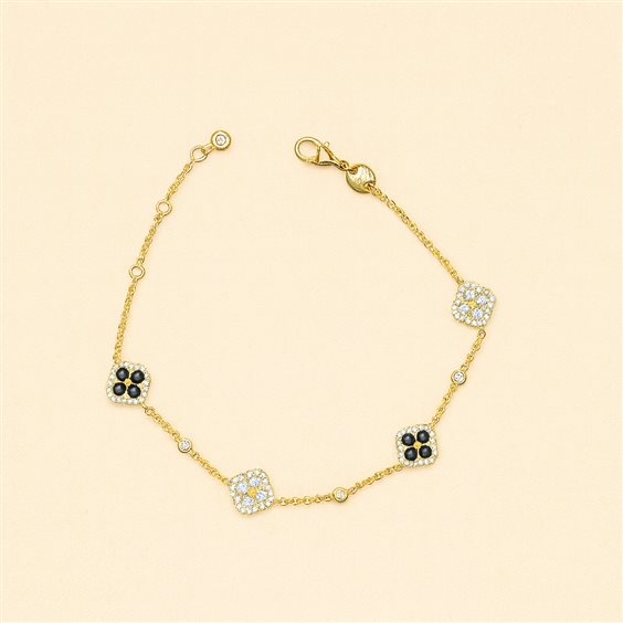 Bracciale Ultima Edizione Donna in Argento BAO1924-NERO-GIALLO-BIANCO - BAO1924-NERO-GIALLO-BIANCO